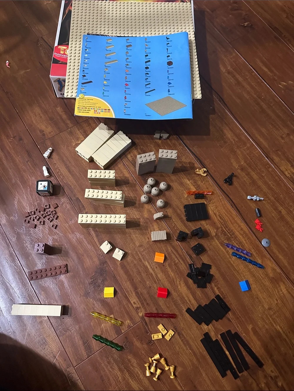 LEGO Games Ramses Pyramid 3843 2009 Incomplete Parts